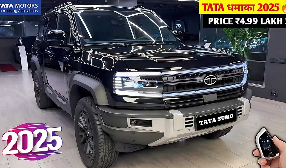 Tata Sumo 2025 A Legendary SUV Returns with a Modern Twist (2)