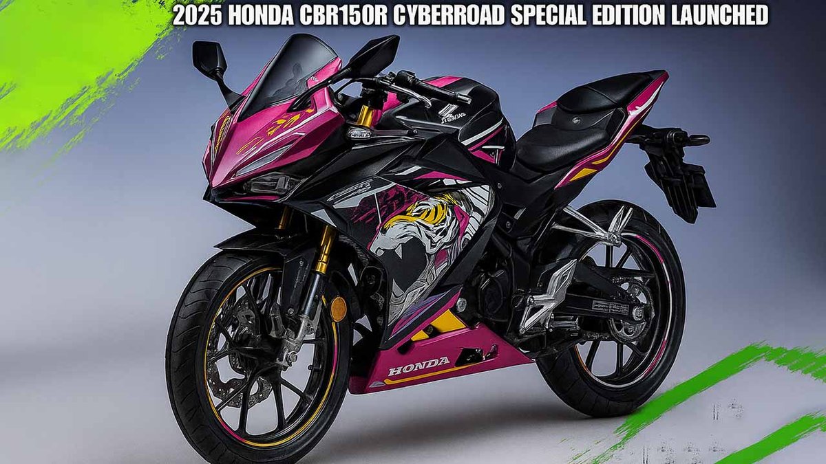 2025 Honda CBR150R CyberRoar Special Edition A Roaring Tribute to Style and Performance