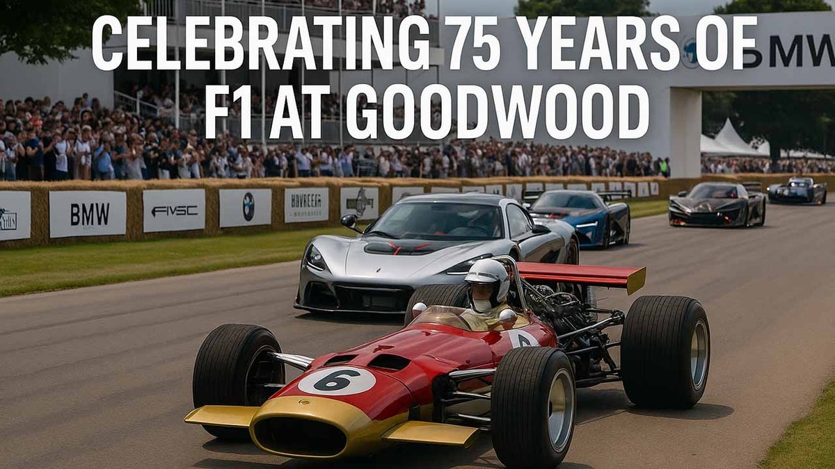 F1 Turns 75 at Goodwood Where Hypercars Meet Legends in the Ultimate Festival of Speed