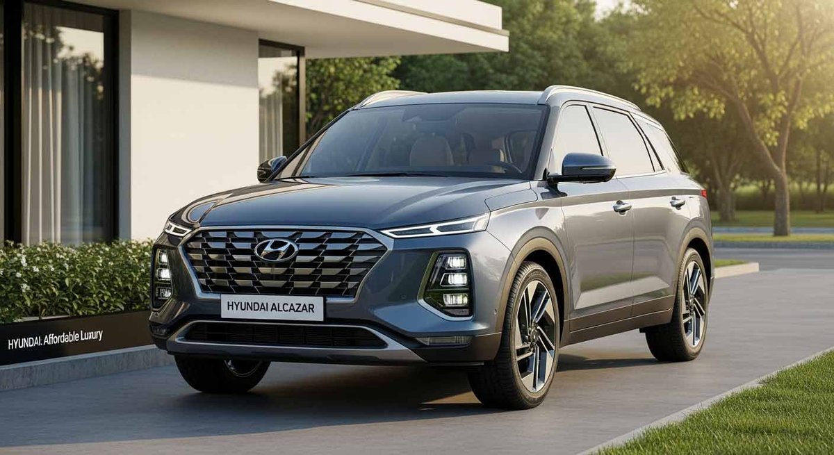 Hyundai Alcazar Price Update 2025 Affordable Luxury in a Three-Row SUV2