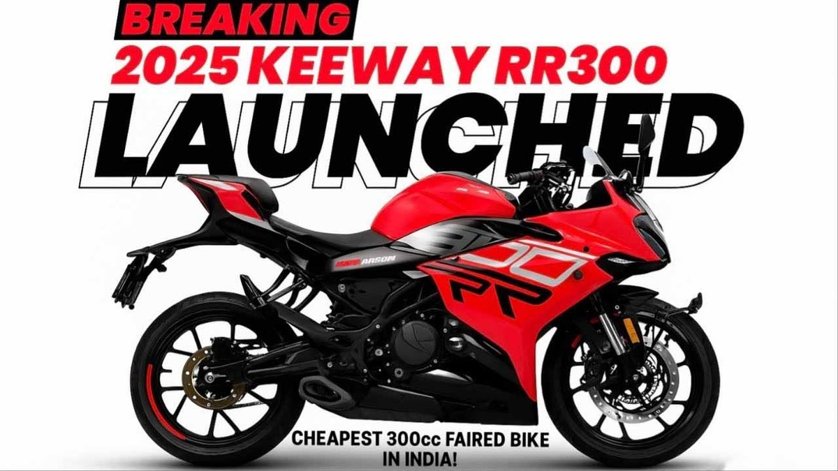 Keeway Shakes Up the 300cc Segment with the Aggressively Priced RR300