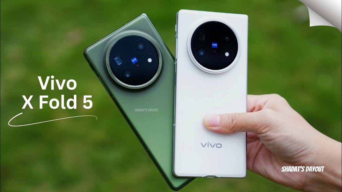 The Foldable Scene Heats Up Vivo X Fold 5 Arrives, and It's a Stunner (1)