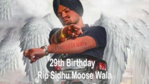 29th birthday Sidhu moose wala 1