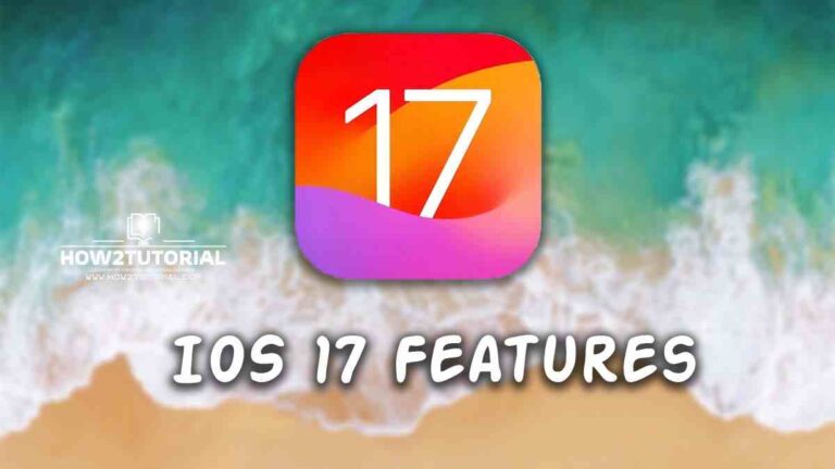 iOS 17 Features