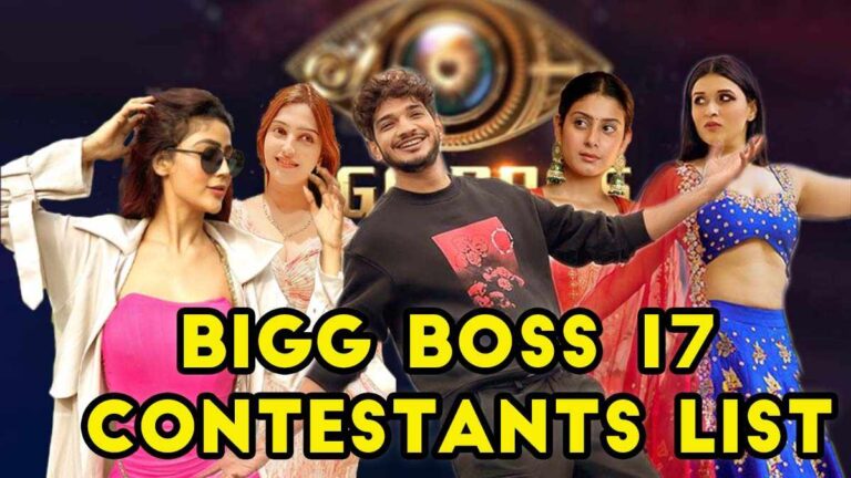 Bigg Boss 17 Contestants List