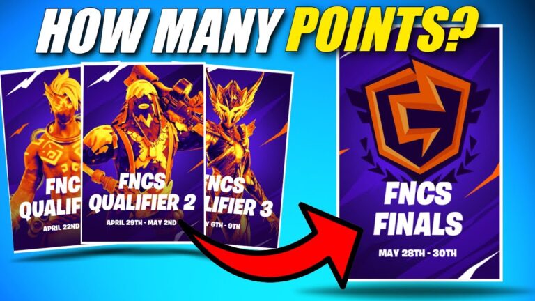 how many points to qualify for fncs