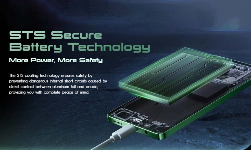 Techno Pova 6 Pro 5G Battery Technology