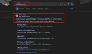 How to find viral news on article bazar (1)